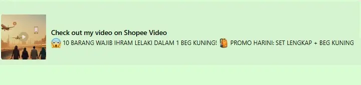 shopee  10 barang lelaki